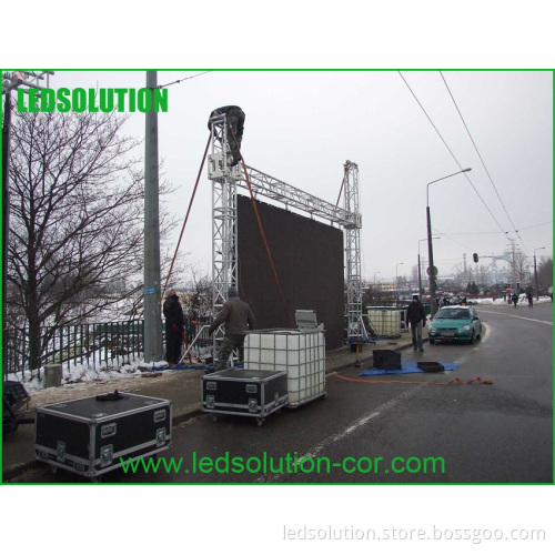 6.67mm High Resolution IP65 Outdoor Rental Using Hire LED Display for Events